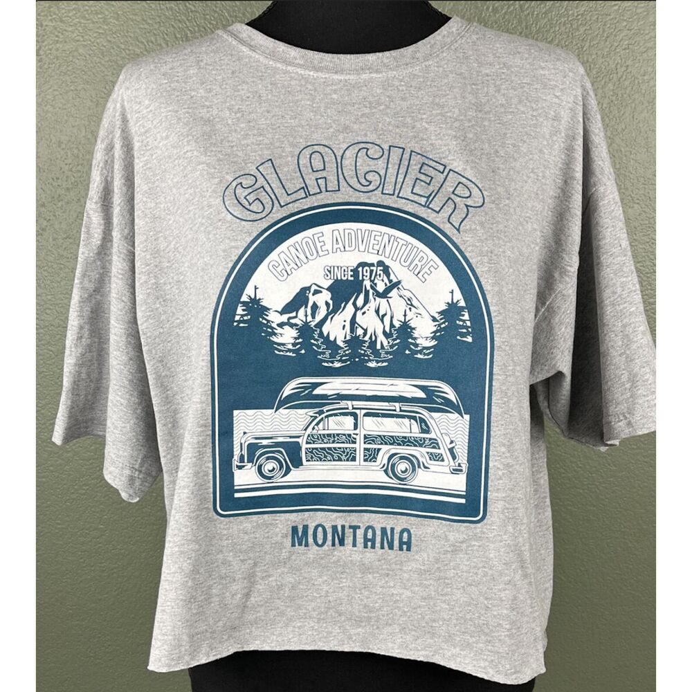 Nordstrom Gray Graphic Tee